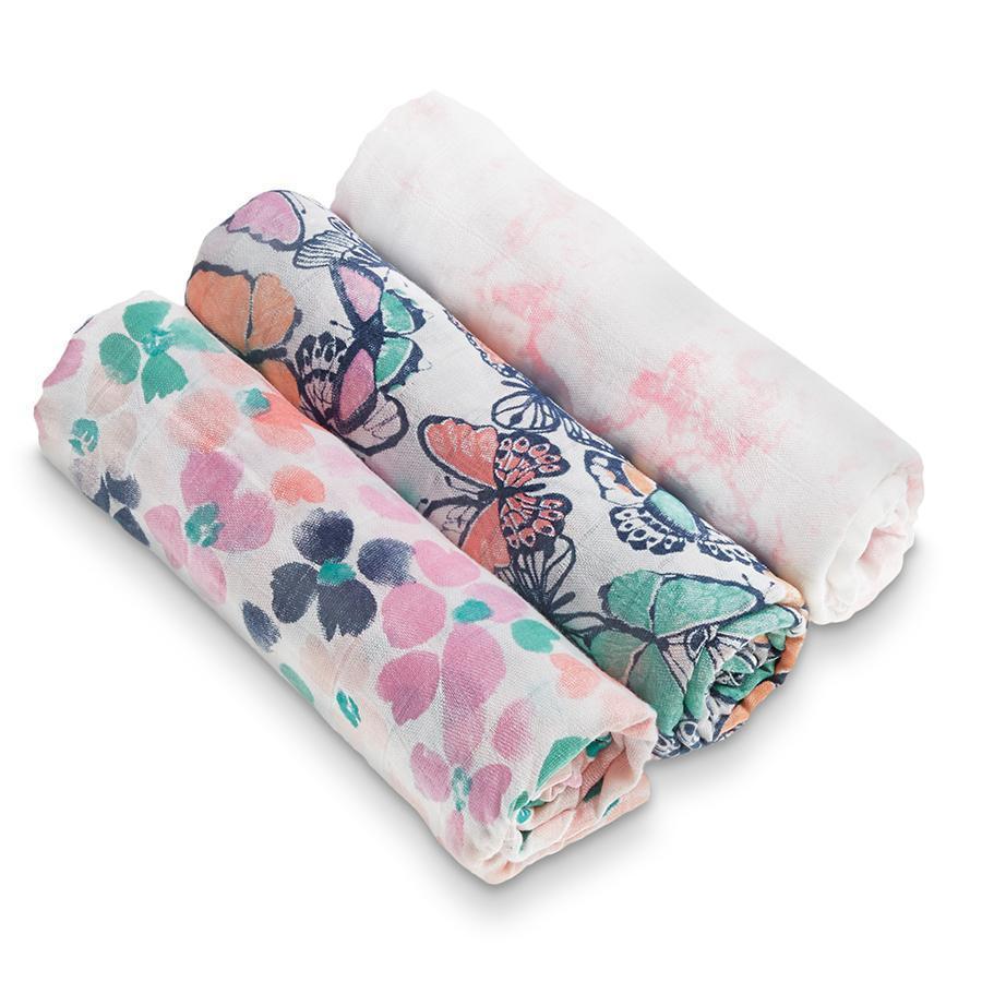 Silky Soft Swaddles - Festival 3-pack